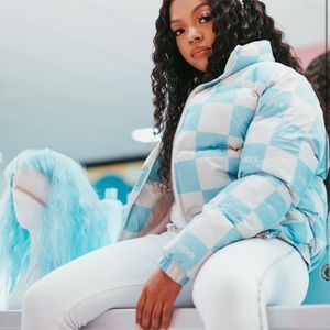 Kash Kouture Icy Puffer